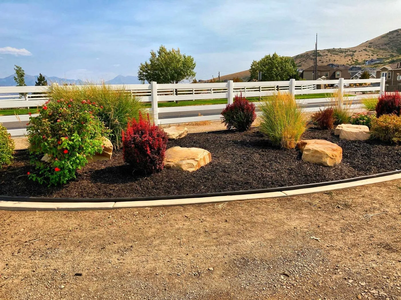 Yard design work